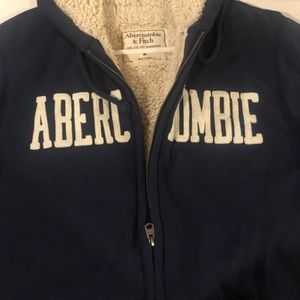A&F zip up hoodie